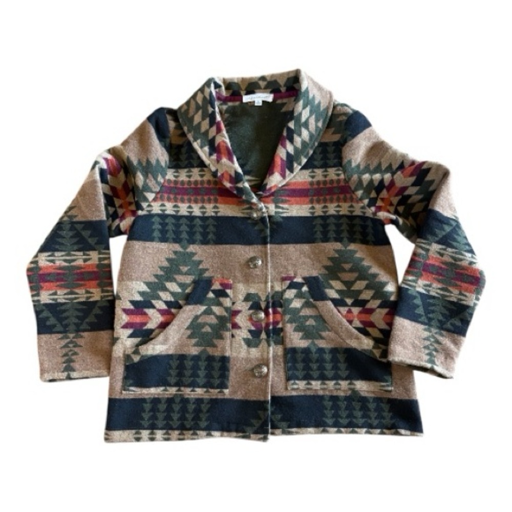 KEREN hart Multicolor Patterned Blazer